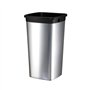Contentor 60L Plástico Quadrado Iris Cor Metálico sem Tampa