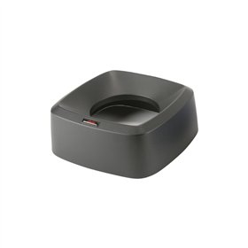Tampa Funil Quadrado Iris Preto para Balde 60L