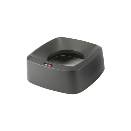 Tampa Funil Quadrado Iris Preto para Balde 60L