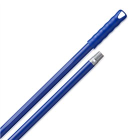 Cabo Esfregona/Vassoura/Mopa Alumínio Azul c/ Rosca 1.40m