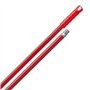 Cabo Esfregona/Vassoura/Mopa Alumínio Vermelho c/Rosca 1.40m