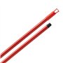 Cabo Metal Revestido Vermelho/Vermelho c/ Rosca 1.40m