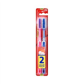 Escova de Dentes COLGATE Double Action Média 2un