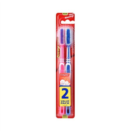 Escova de Dentes COLGATE Double Action Média 2un