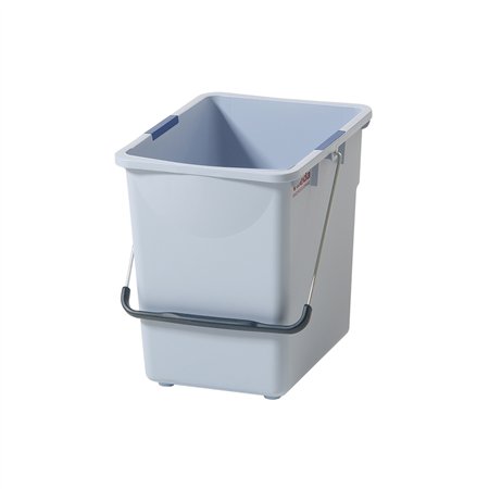 Balde 25L Single Cinza Vileda Professional