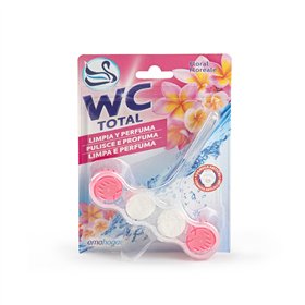 Bloco Sanitário WC Total Floral 45g