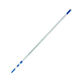 Cabo Extensível com Rosca Dupla 2,4m Cinza Azul