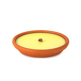 Vela Anti-Mosquitos Citronela Terracota 200gr