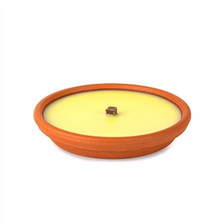 Vela Anti-Mosquitos Citronela Terracota 200gr