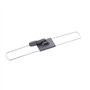 Armação 100cm em Metal com Suporte Plástico para Mopa Cinza