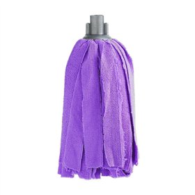 Recarga Esfregona Microfibras Tiras 155g Roxo