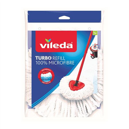 Recarga Esfregona Microfibras Turbo Vileda