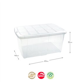 Caixa Plástico 46x63x32cm 60L