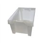 Caixa Logística Plástica Fechada 60x40x30cm 52L Branca