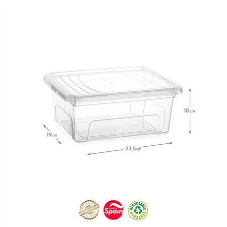 Caixa Plástico Easy 19x23,5x10cm 2,6L