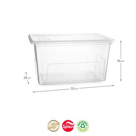 Caixa Plástico Easy 28x52x36cm 34L