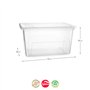 Caixa Plástico Easy 28x52x36cm 34L