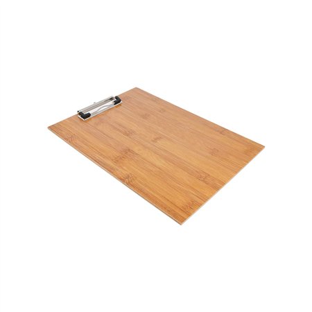 Porta Menus 22,9x31,8x0,4cm c/Clip Bambu 1un