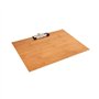 Porta Menus 31,8x22,9x0,4cm c/Clip Bambu 1un
