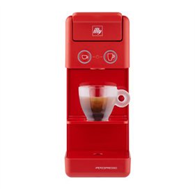 Máquina Café Cápsulas ILLY Y3.3 Iperespresso Vermelho