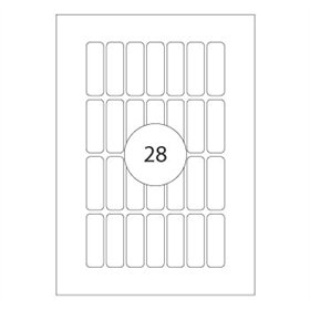 Etiquetas 013x040mm 10Fls A5 01637 Apli 280un