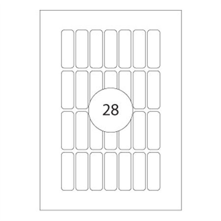 Etiquetas 013x040mm 10Fls A5 01637 Apli 280un