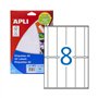 Etiquetas 031x100mm 15Fls A5 01873 Apli 120un