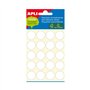 Etiquetas Redondas 19mm Branco Apli 2663 120un