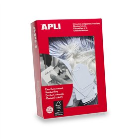 Etiquetas com Fio 36x53mm Apli 00392 500un