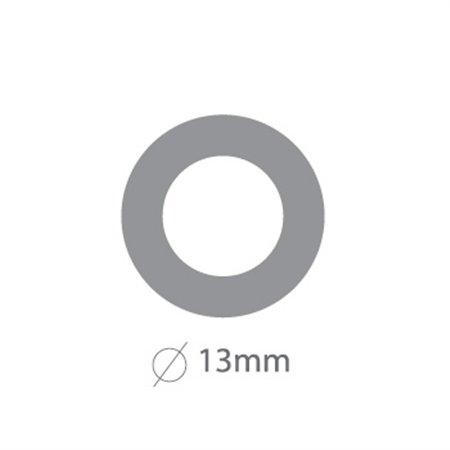 Reforços Autoadesivos APLI 13mm Dispensador Branco 500un