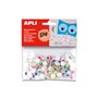 Olhinhos Redondos Apli Autocolantes Ø10mm Sortido 100un