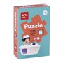 Jogo Puzzle Apli Kids Tema A Casa 24 Peças
