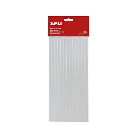 Recarga Bastões Cola Quente Apli Ø 7,5mm Comp 20cm 25un