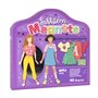 Jogo Magnéticos Moda 42 Peças