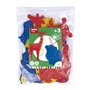 Jogo Sensorial Apli Formas Animais Costura Sortido 6un