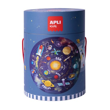 Jogo Educativo Puzzle Apli Sistema Solar 48 Peças