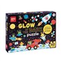 Jogo Educativo Puzzle Apli Fluor Espaço 60 Peças