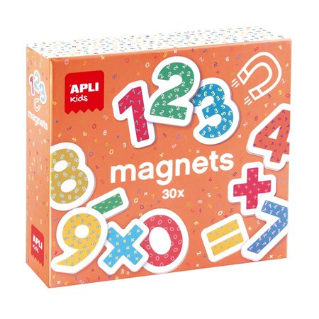 Jogo Educativo Apli Números Magnéticos 30 Peças