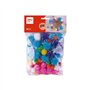 Pom Pom Glitter Apli Cores Sortidas 80un