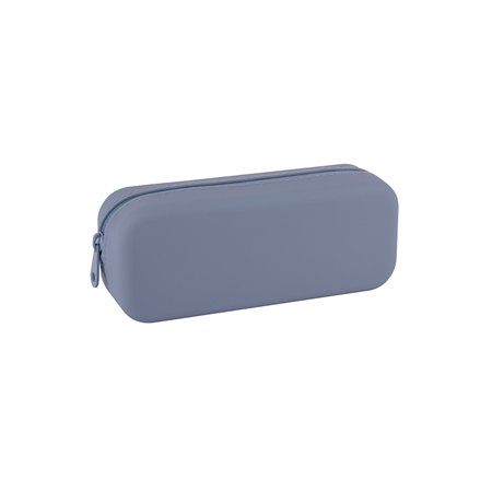 Estojo Silicone Up North com Fecho Azul Cinza Apli