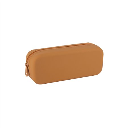 Estojo Silicone Up North com Fecho Mostarda Apli