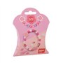 Kit Pulseiras Pink Flower Apli Kids