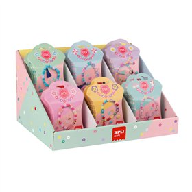 Kit Pulseiras DIY Apli Kids Expositor 18un