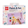 Tapete Lavável de Silicone para Pinturas Lilás