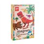 Jogo Educativo Magnético Dinossauros 52 Peças