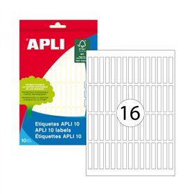 Etiquetas 005x035mm 10Fls A5 01631 Apli 600un
