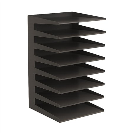 Conjunto 8 Tabuleiros Metálicos Preto