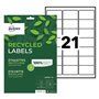 Etiquetas Recicladas 63,5x38,1mm Avery 15 Folhas 315un