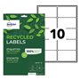 Etiquetas Recicladas 99,1x57mm Avery 15 Folhas 150un