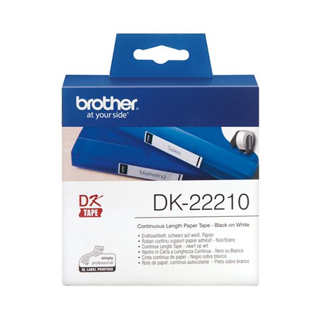 Rolo Papel Térmico Contínuo Branco 29mmx30,48m